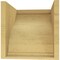 Ekena Millwork 12"W x 12"D x 12"H Wide Helena Rough Cedar Woodgrain TimberThane Corbel, Primed Tan CORUR12X12X12HELRCPR - alternate 2